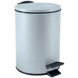 Spirella Badezimmer Treteimer ADELAR Steel 3L Matt Eisblau
