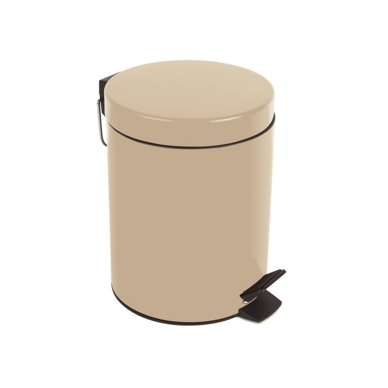Poubelle à  pédale Acier SYDNEY 5L Sable Spirella