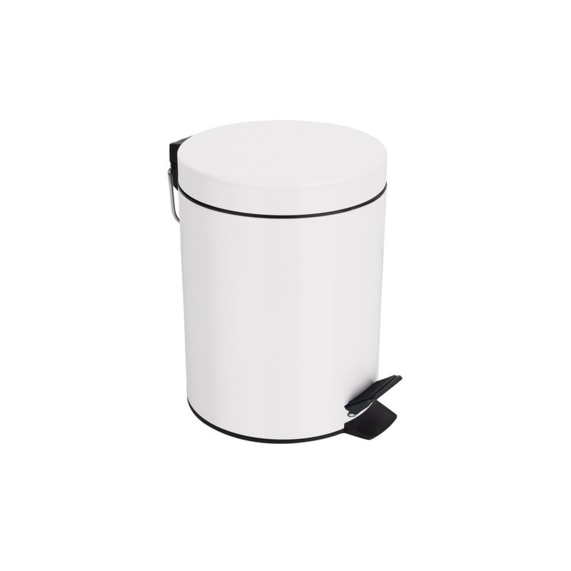 Pedal bin Steel SYDNEY 5L White Spirella