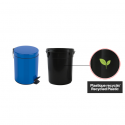 Spirella Badezimmer Treteimer Stahl SYDNEY 3L Blau
