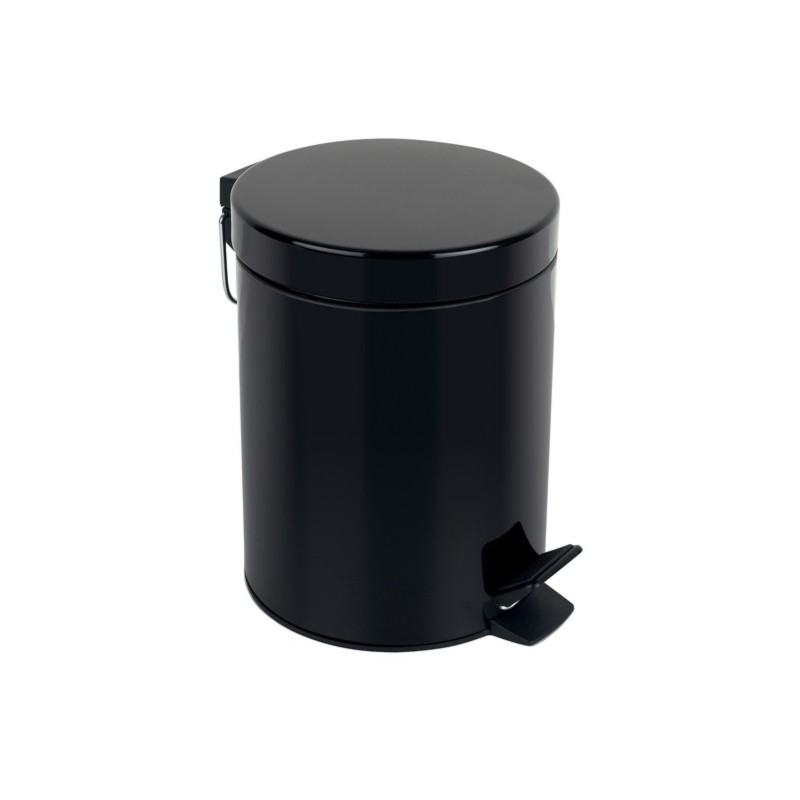 Pedal bin Steel SYDNEY 3L Black Spirella