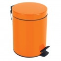 Pedal bin Steel SYDNEY 3L Orange Spirella