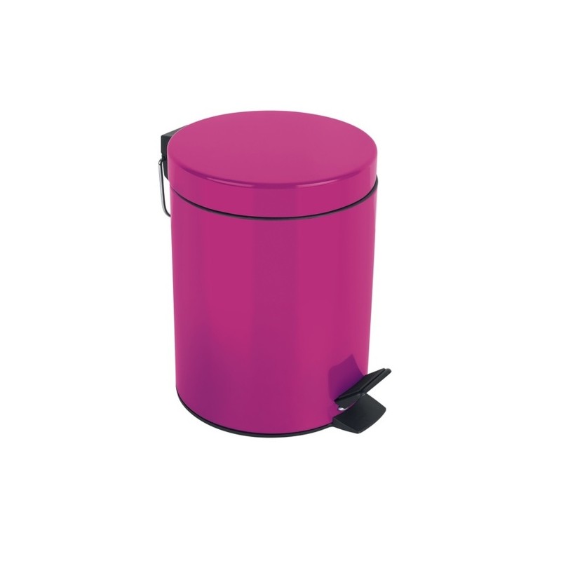 Pedal bin SYDNEY Steel 3L Dark Pink Spirella