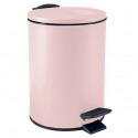 Papelera con pedal Acero ADELAR 3L Rosa mate Spirella