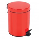 Pedal bin Steel SYDNEY 5L Red Spirella