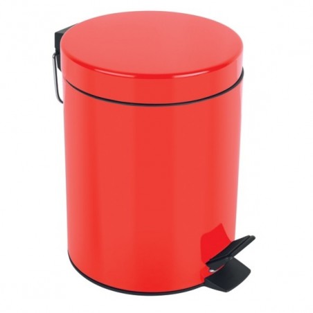 Pedal bin Steel SYDNEY 5L Red Spirella