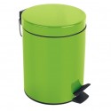 Poubelle à  pédale Acier SYDNEY 3L Vert Kiwi Spirella