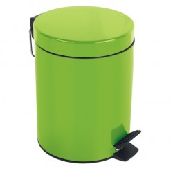 Poubelle à  pédale Acier SYDNEY 5L Vert Kiwi Spirella