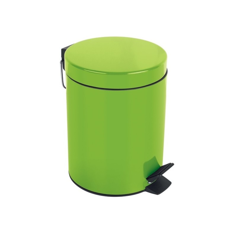 Poubelle à  pédale Acier SYDNEY 5L Vert Kiwi Spirella