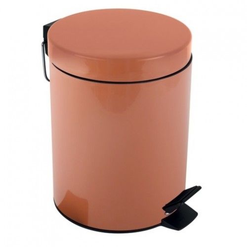 Poubelle à  pédale Acier SYDNEY 5L Terracotta Spirella
