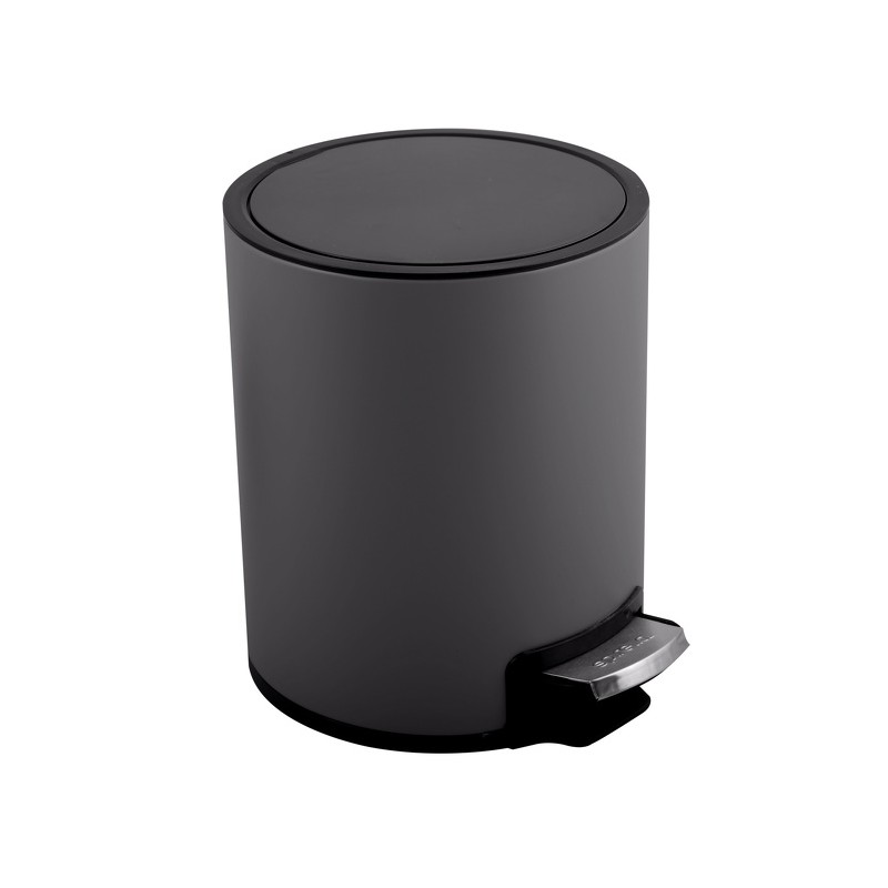 Pedal bin RIKU 3L Stainless Steel Matt Gray Spirella