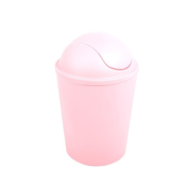 Pattumiera ribaltabile AKO 5,5L Rosa Pastello MSV