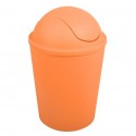 Poubelle à  bascule AKO 5,5L Orange MSV