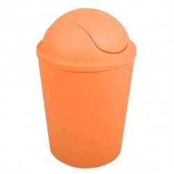 Papelera basculante 5,5L AKO Naranja MSV