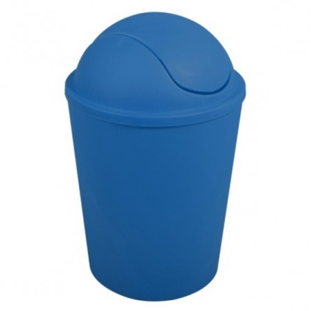 Papelera basculante AKO 5,5L Azul Marino MSV