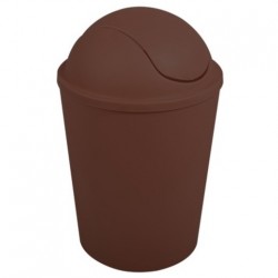 Papelera basculante 5,5L AKO Marrón chocolate MSV