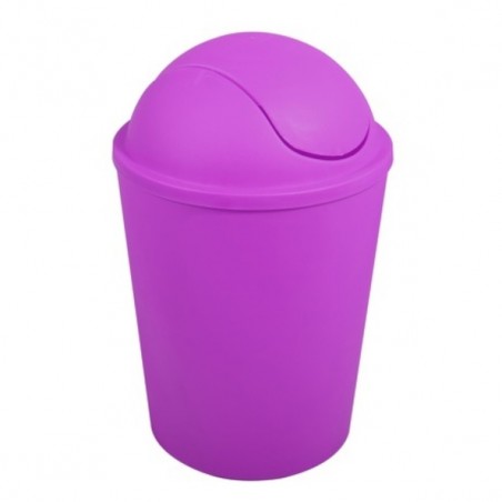Poubelle à  bascule AKO 5,5L Violet MSV