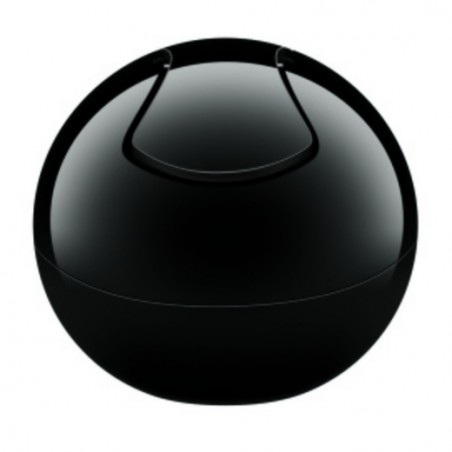 Rocking bin PP BOWL 1L Black Plain Spirella
