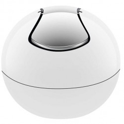 Spirella Poubelle à bascule PP BOWL 1L Blanc