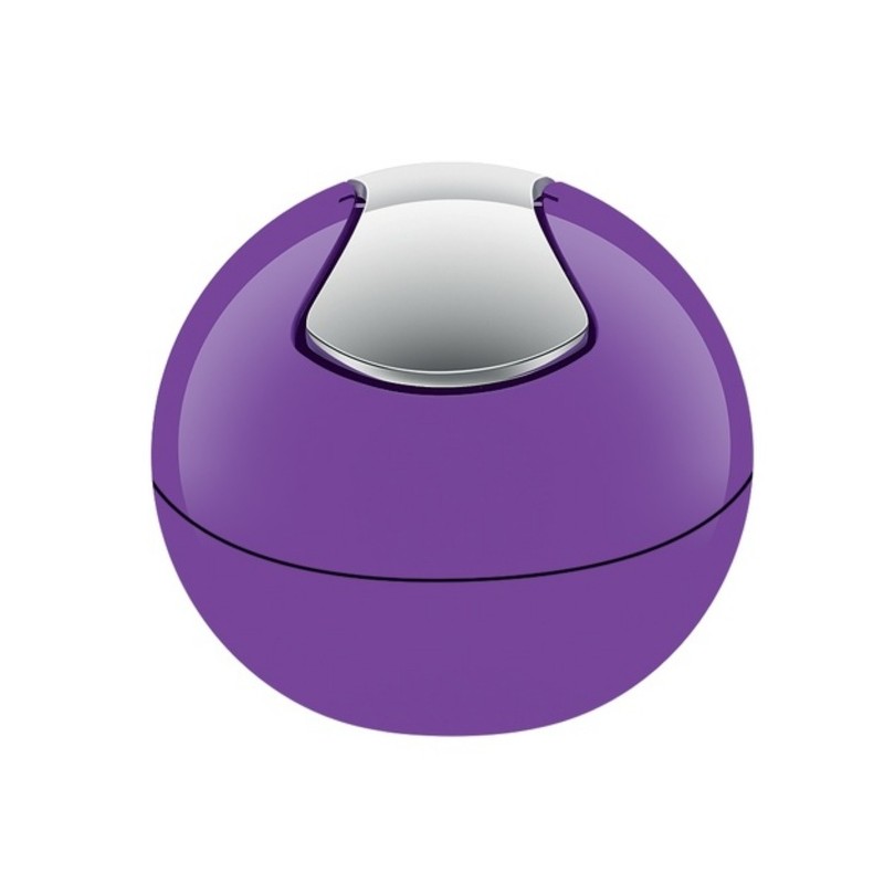 Spirella Schwingdeckeleimer PP SCHÜSSEL 1L Violett