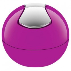Papelera con tapa basculante PP BOWL 1L Rosa oscuro Spirella
