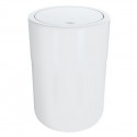 Papelera con tapa basculante PS COCCO 5L Blanco Spirella