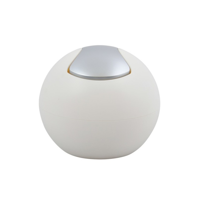 Poubelle à bascule BOWL MATT 1L Blanc Spirella