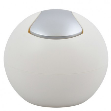 Spirella Schwingdeckeleimer PS BOWL MATT 1L Weiß