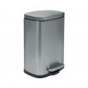 Poubelle à  pédale Inox AKIRA 12L Brossé Spirella