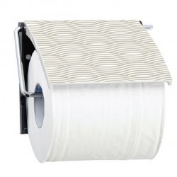 Porte rouleau papier wc Mural WAVE Beige MSV
