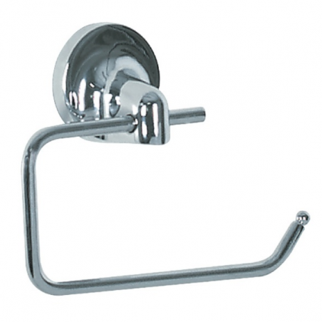 Porte rouleau papier WC Mural LAGUNE Acier Gris Spirella