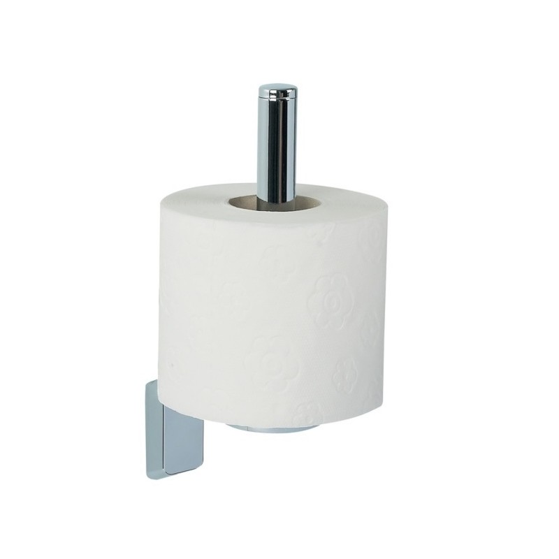 Toilet roll holder Wall-mounted Steel MAX LIGHT Gray Steel Spirella