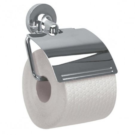 Wall-mounted toilet roll holder Steel LAGUNE Gray Spirella