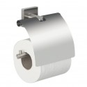 Porte rouleau papier WC Mural NYO Acier Gris Spirella