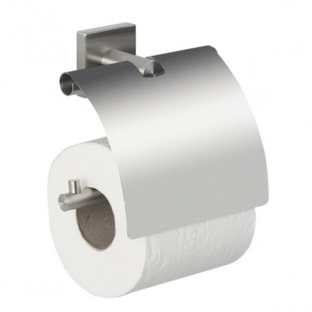 Porte rouleau papier WC Mural NYO Acier Gris Spirella