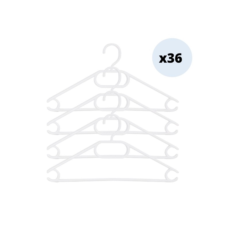 MSV Lot 36 Cintres En Plastiques