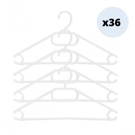 MSV Lot 36 Cintres En Plastiques