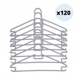 MSV Set of 120 Hangers Gray