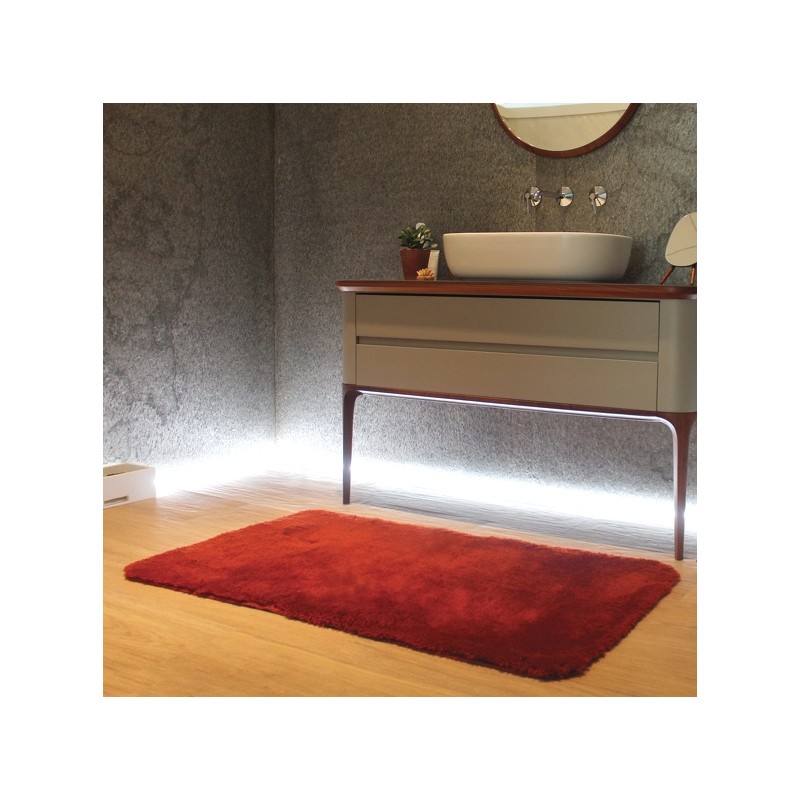 Tappetino da bagno in acrilico BREE 55x65cm Terracotta Spirella