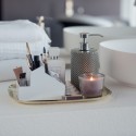 Soap dispenser Earthenware MERO Taupe Spirella
