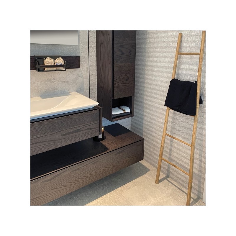 Porte Serviettes Echelle 5 niveaux Bambou MSV