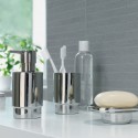 Distributeur de savon Inox NYO Gris poli Spirella