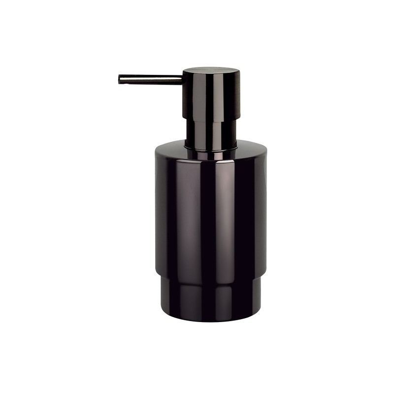 NYO Dispensador de Jabón de Acero Inoxidable Negro Titan Spirella