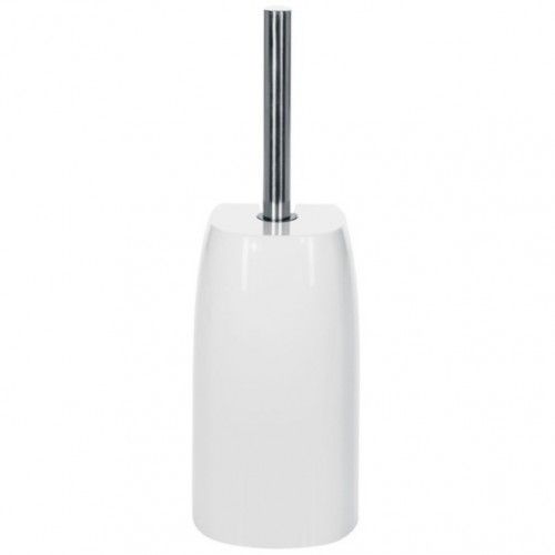 Toilet brush with holder PS PURE White Spirella