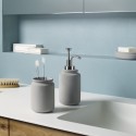 Soap dispenser Ceramic Gray CEMENT Spirella