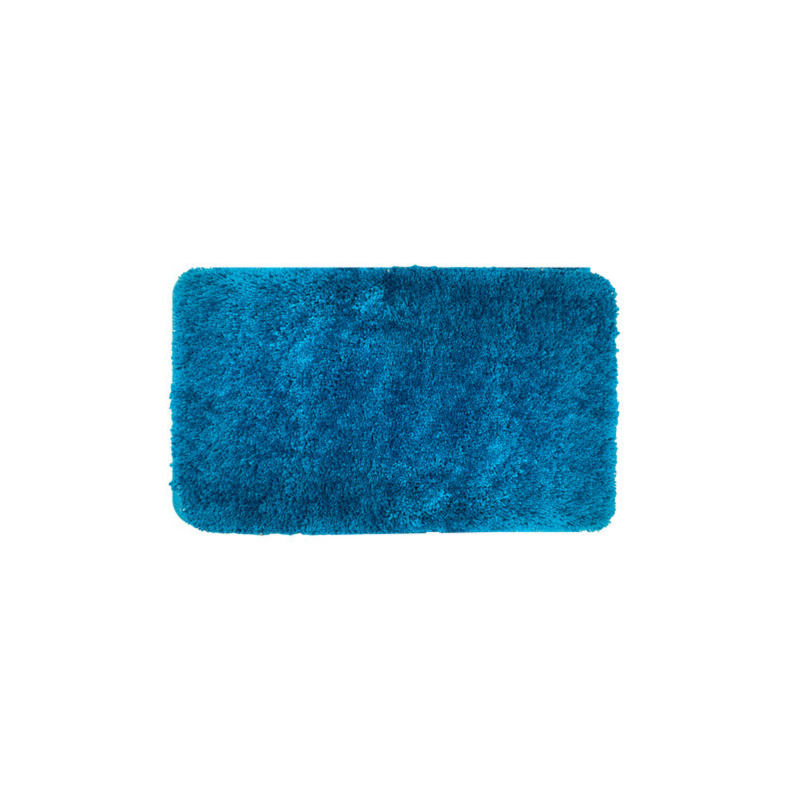 HIGHLAND Alfombra de baño de microfibra 80x150cm Azul turquesa Spirella