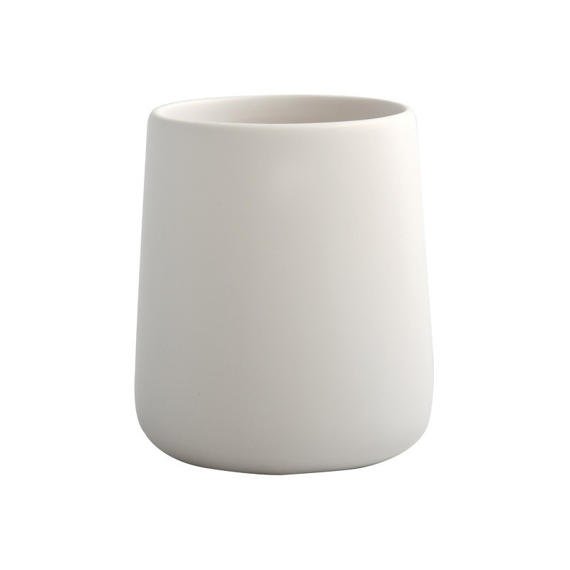 Lot de 3 accessoires de salle de bain en céramique MAONIE Blanc mat MSV