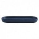 Lot de 3 accessoires de salle de bain en céramique MAONIE Bleu Foncé mat MSV
