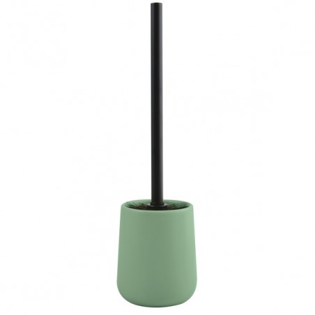 Toilet brush with ceramic holder MAONIE Matte Basil Green MSV