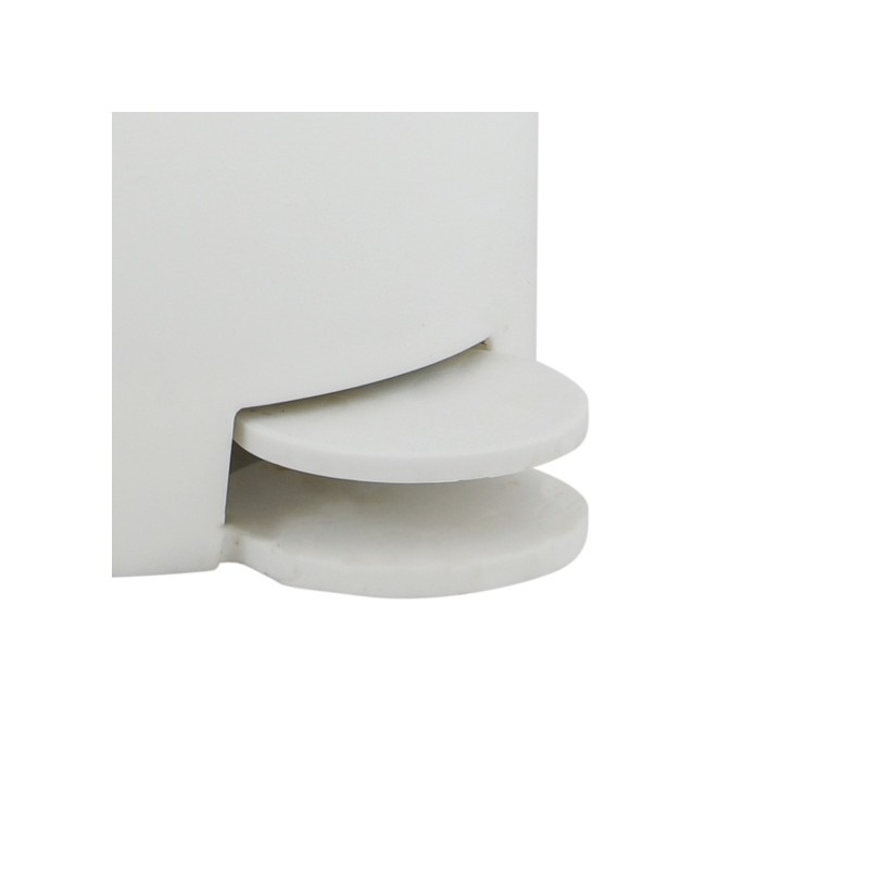 Poubelle à  pédale OSAKI 3L Blanc MSV